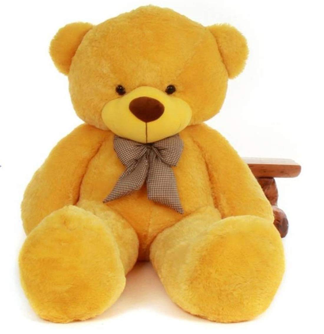 Sneha Sales Corporation - - Yellow Big Size Teddy Bear for Kids, Girls & Children Gifting, Girls Playing & Couples Gift in 70 cm Long-image-9