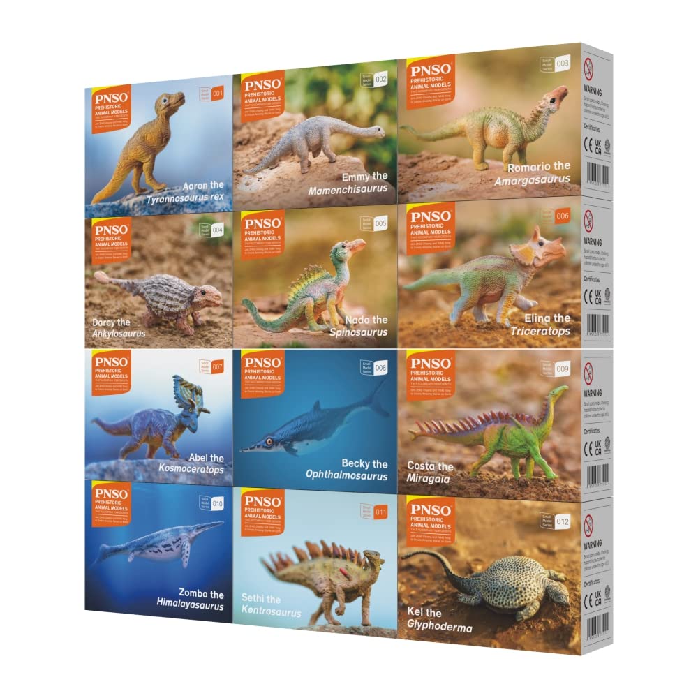 PNSO Juego de Caja de Regalo Modelo Dinosaurio (Caja de Regalo de 24)