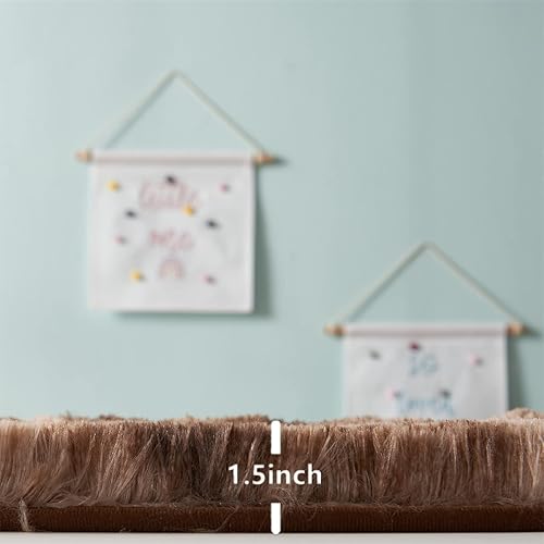 Miniatura 20 de AMTOVO Alfombras de área para sala de estar, 6 x 9 pies, color negro y gris, alfombra grande y esponjosa, alfombra para dormitorio, alfombra