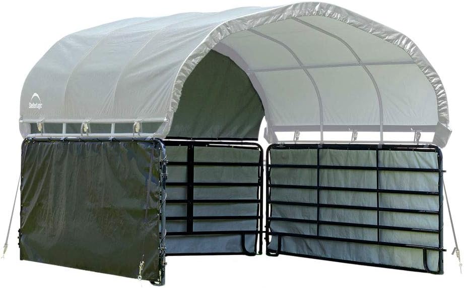 12’x12’ Equine, Livestock and Agricultural Corral Shelter Enclosure Kit (Corral Panels and Corral Shelter Not Included)