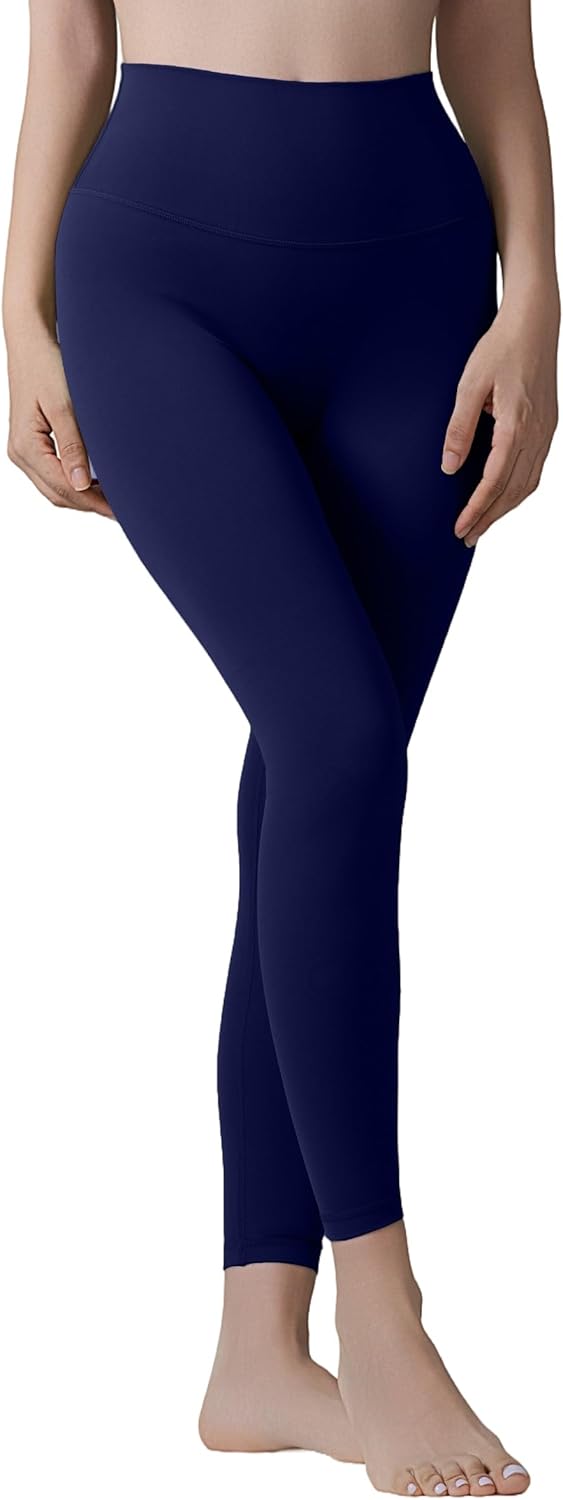 Le&Chung Sculpting High-Waisted Yoga Leggings for Women 26”, Buttery Soft Workout Pants for Gym Hot Yoga Daily (US, Alpha, X-Large, Regular, Regular, Deep Blue) - Image 2