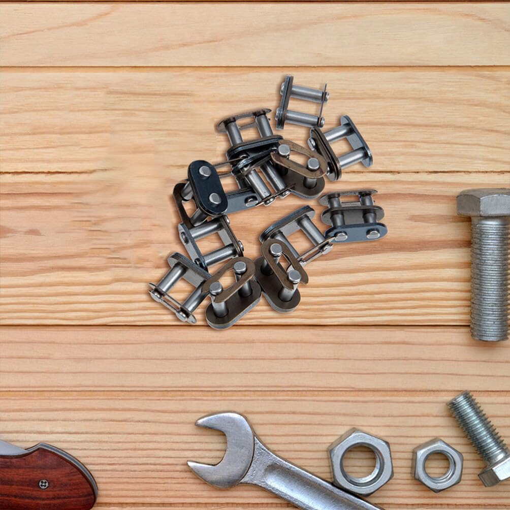 iplusmile 16pcs Roller Chain Link Bike Connector Link Roller Chain Connecting Link