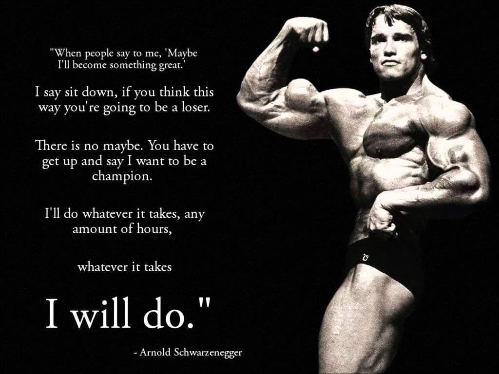Remarkable Poster's Arnold Schwarzenegger Inspirational Bodybuilding 12 x 18 Inch Poster Ultra HD Multicolour Unframed Rolled Print Great Wall Decor