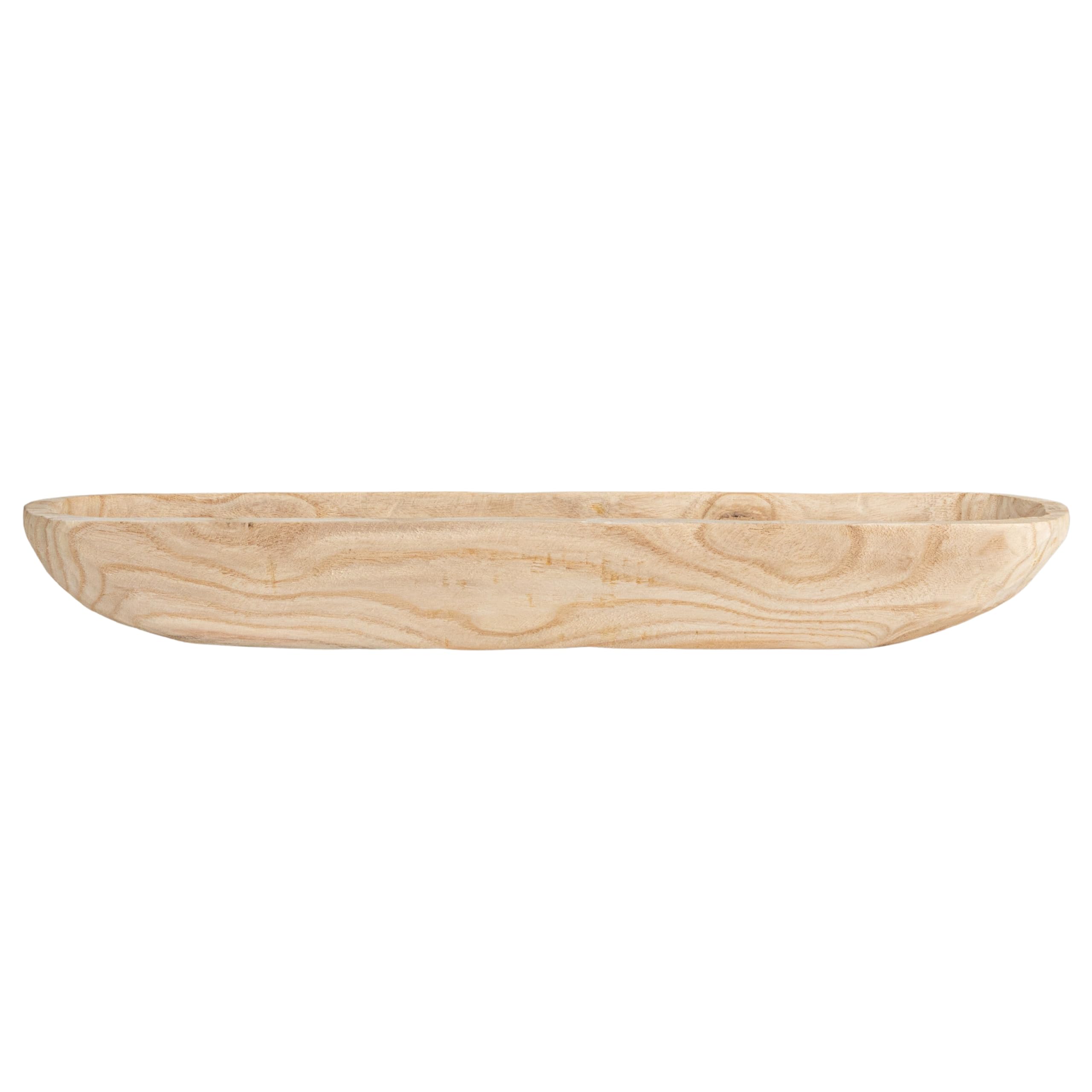 Creative beeinflußt da5397 Pure Deko Paulownia Holz Rechteck Schüssel