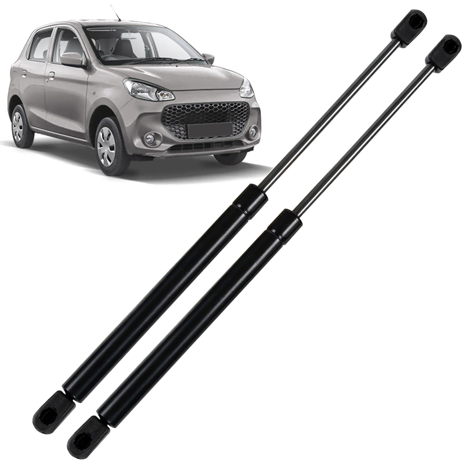 AUTOXBERT 2Pcs Car Rear Tailgate Boot Gas Struts for Suzuki Alto 2009-2014 & Nissan Pixo 2008-2013, Hydraulic Boot Gas Springs Lift Support Structs 81860M68K00