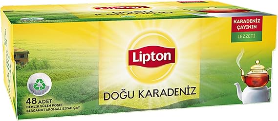 Lipton Doğu Karadeniz Demlik Poşet Çay, 48'li
