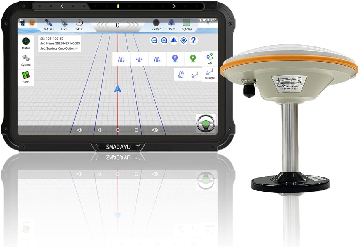 SMAJAYU JY100 Tractor GPS Guidance System High Precision