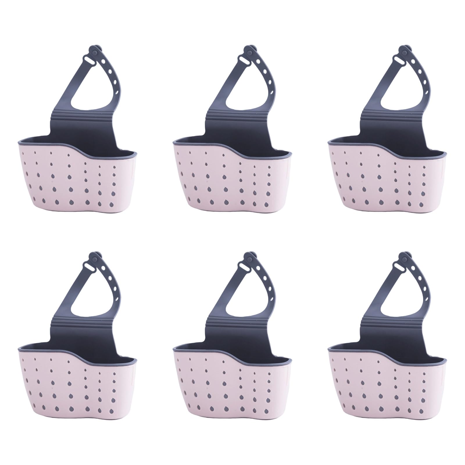 YROHGKPN Kitchen Sink Organizers Adjustable Mounting Draining Basket Accessory for Sponge Scrubbers Efficient Storage Solution Adjustable Button Sink Drainage Basket