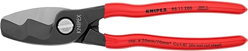 KNIPEX Cable Shears-Twin Cut Edges - 1