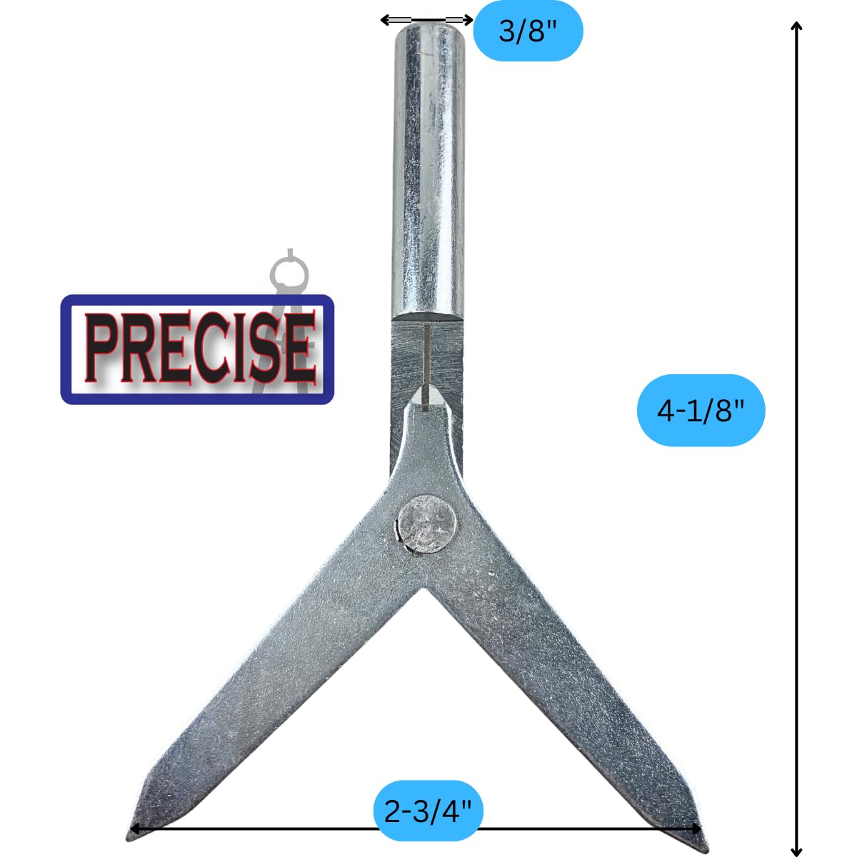 toolusa 10,2 cm Bar Rond Centre Finder