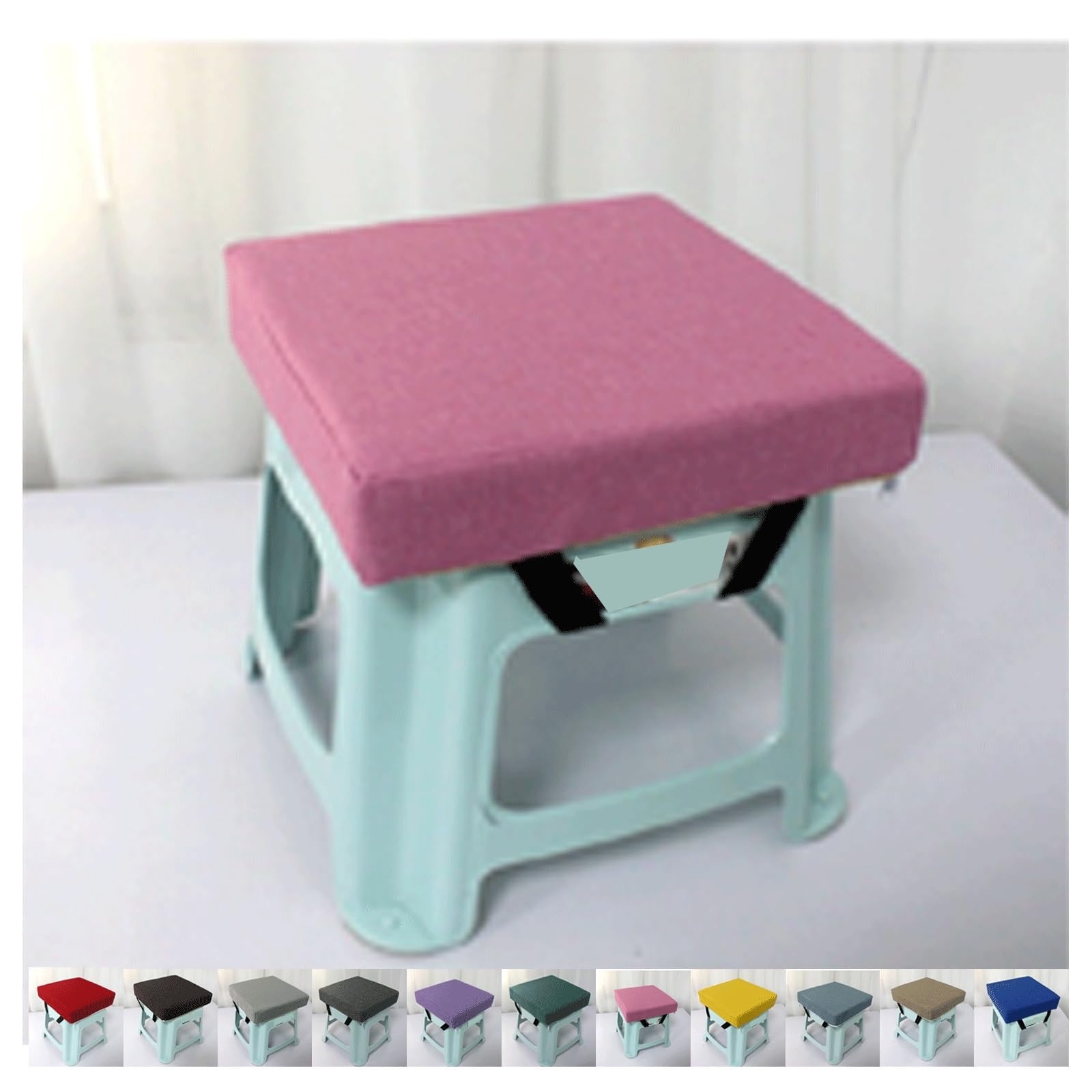 Sdnam Fans Seat Pads For Dinin Chairs,25X25,28X28cm,30X30cm,35X35cm,24X34cm Adjustable Kitchen, Office And Garden Chair With Ties Non Slip Comfortable Cushion(,30X30x5cm)