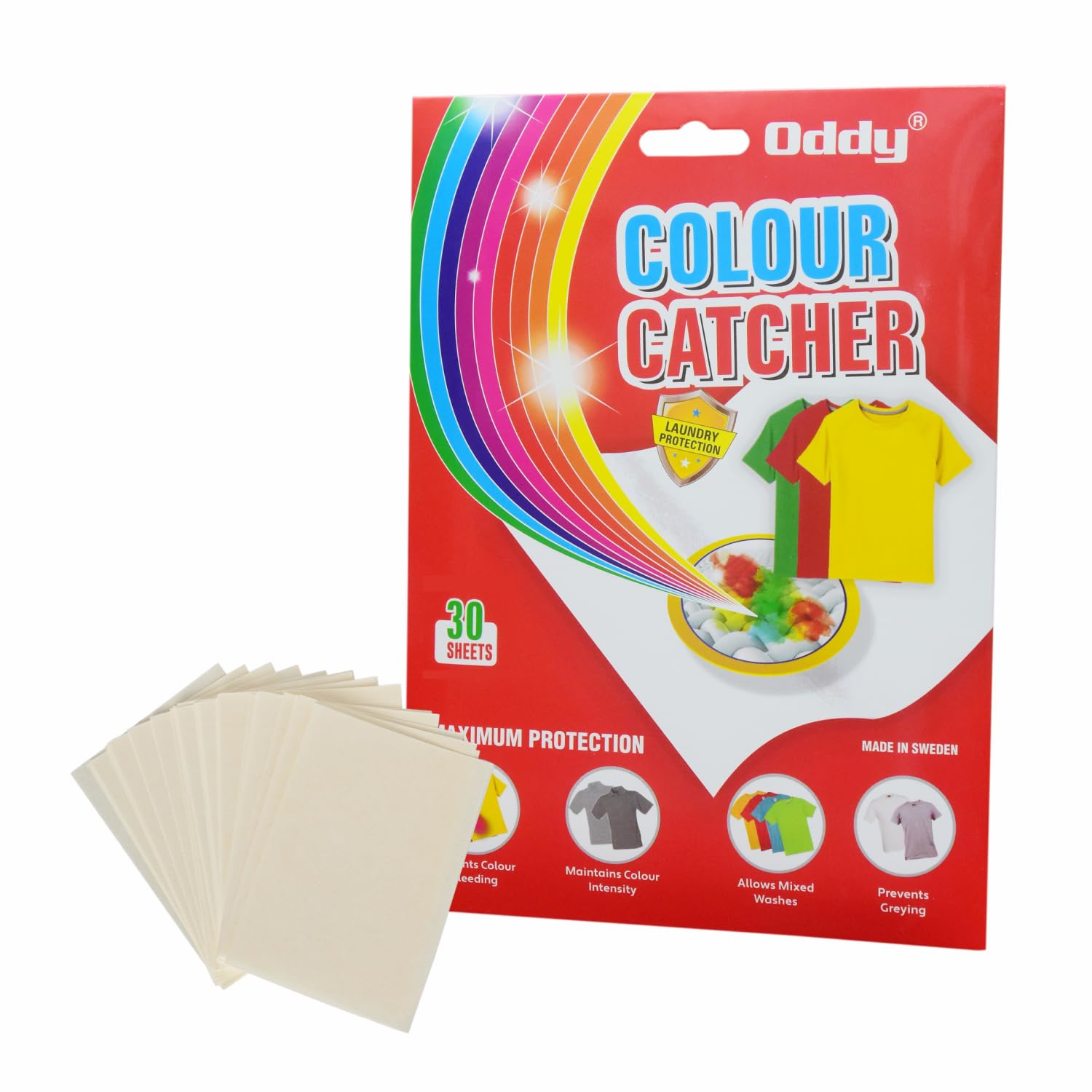 Sponsored Ad - Dirt & Colour Catcher, Pack Of 30 Sheets For Laundry, Allow Mixed Washes, Prevent Colour Runs And Maintain Original Colour Of Clothing