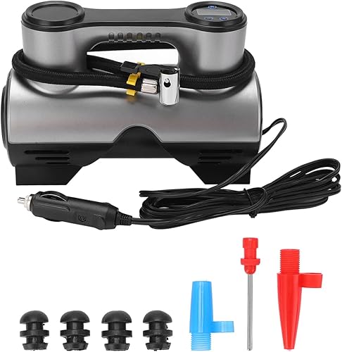 Miniatura 6 de Tgoon Inflador de neumáticos 3 adaptadores de compresor de aire para automóviles pantalla digital de 120 W para vehículos
