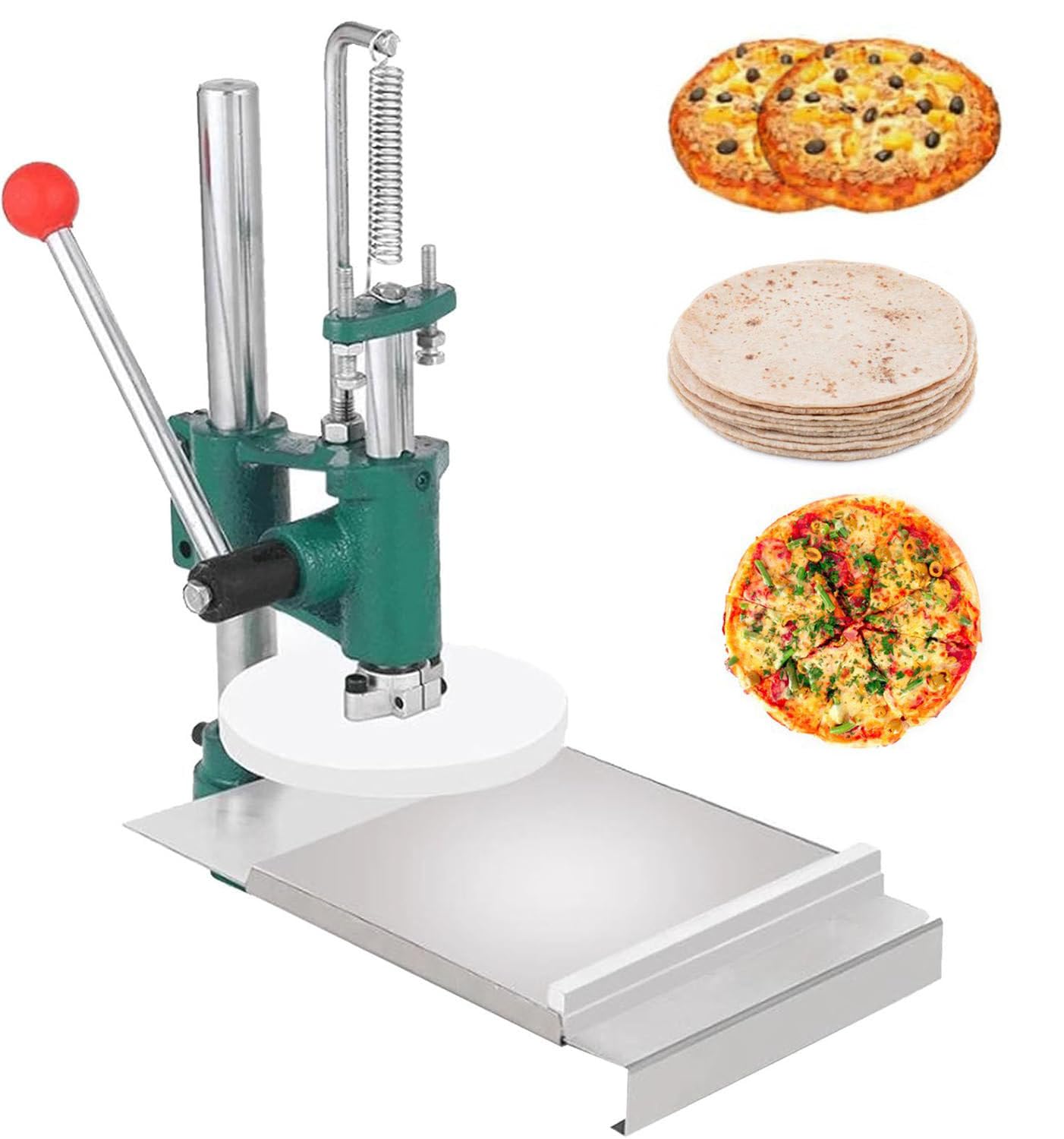 Ręczna Prasa Do Ciasta Na Pizzę, Dociskarka Do Pizzy, Domowe Ciasto Do Pizzy, Komercyjna Maszyna Do Wałkowania Ciasta, Maszyna Do Robienia Makaronu 16Model-14cm