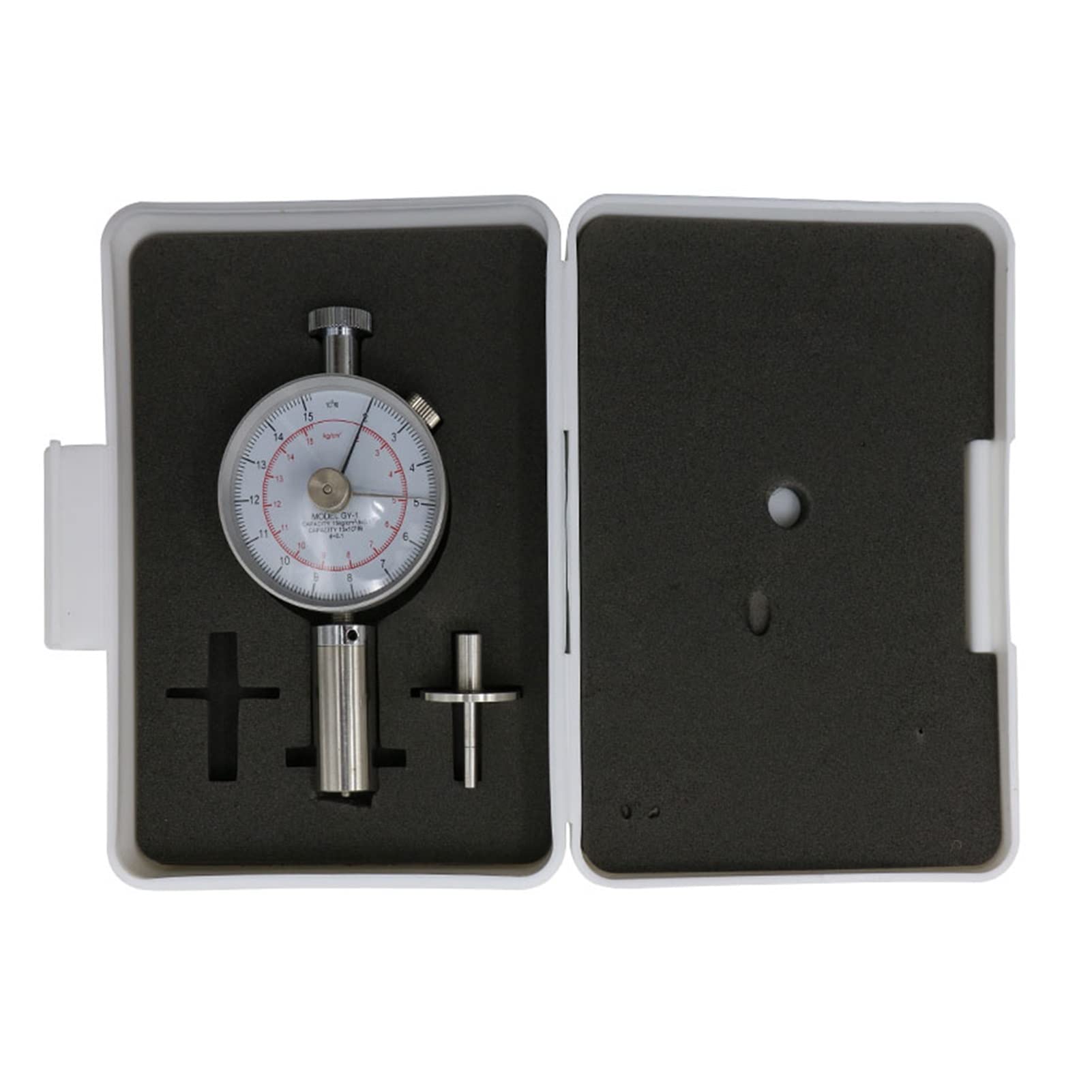 Härteprüfer, GY-1 / GY-2 GY-3 Zeiger Fruchthärtel Tester Fruchtsklerometer Penetrometer Durometer for Äpfel Birnen Trauben Orangen(GY-2)