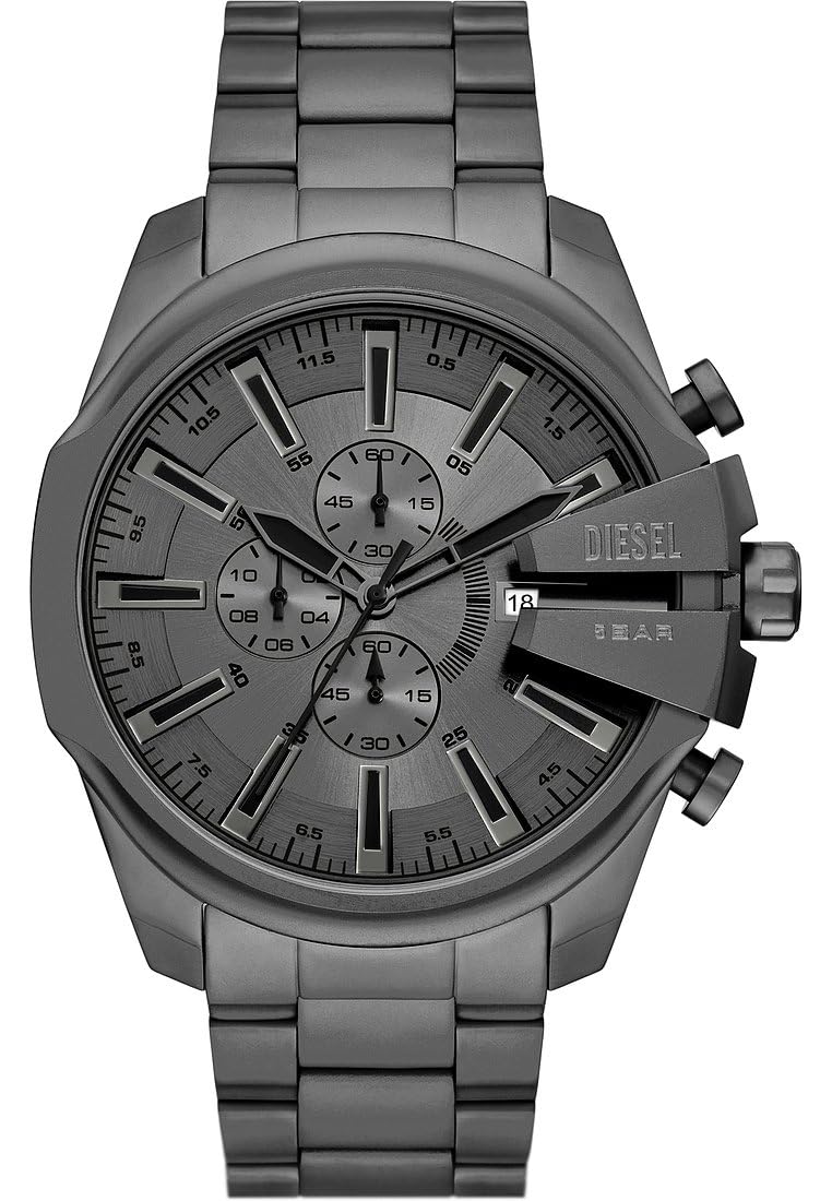 Diesel Men's Analog Quartz Watch with Stainless Steel Strap DZ4676