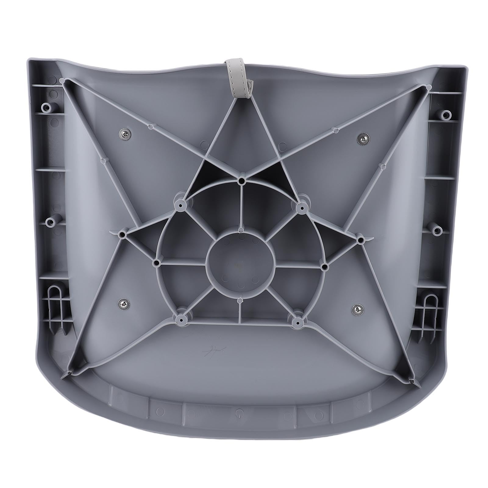 Eujgoov Asientos Plegables para Barcos con Respaldo bajo, Silla para Barcos Marinos con Respaldo para Pesca en Kayaks, Ligeros Acolchados con Cuero de PVC Resistente Al Agua