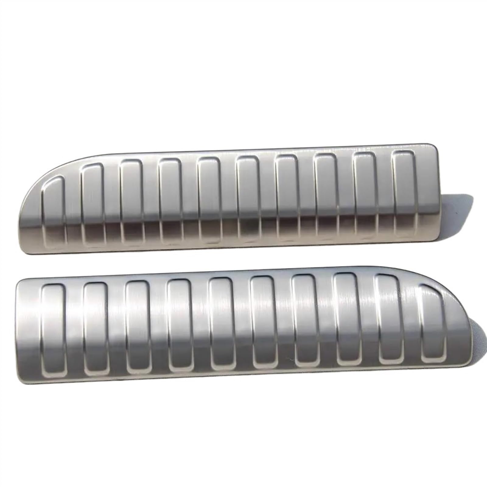 Plaque de protection de seuil de coffre haut de gamme Silver - 4