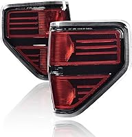 Vista 6 de PIT66 Luces Traseras Ensamble de Lámpara de Luz Trasera, Compatible con Ford F150 2009 2010 2011 2012 2013 2014, Ensamble Trasero de Pickup SVT, 1