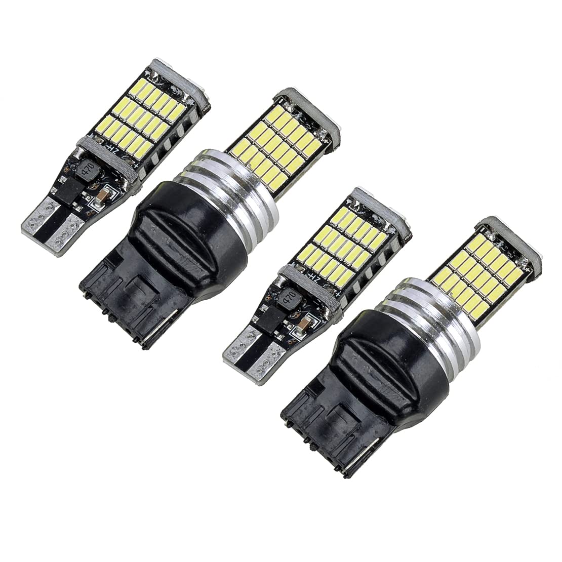 beler 4pcs Blanco Brillante LED Bombilla de luz de Marcha atrás para Jeep Grand Cherokee 2011-2020