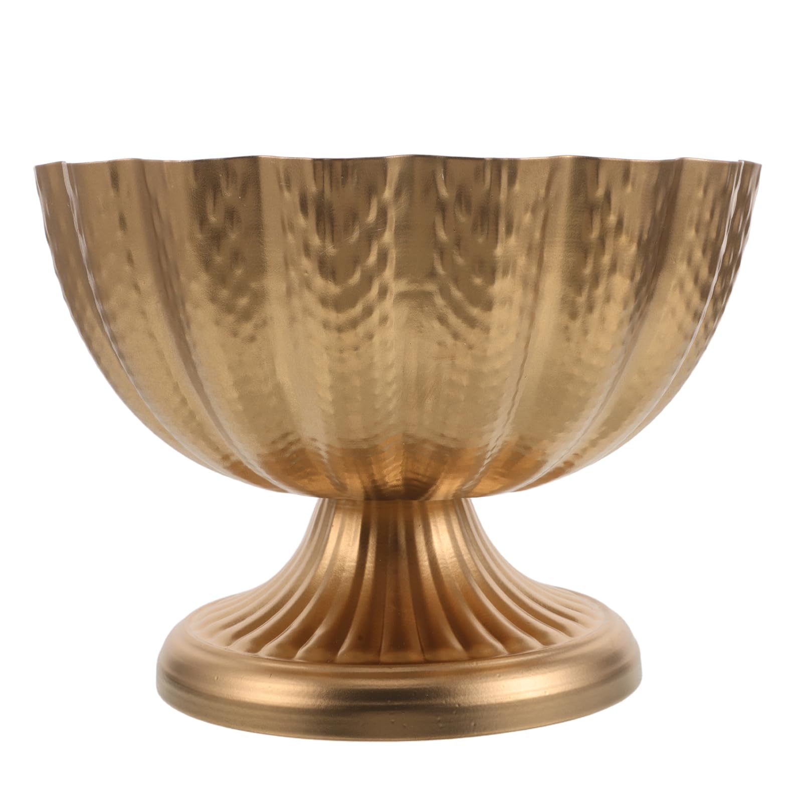 Jardinière en fer forgé vintage 23 cm de style campagnard rétro