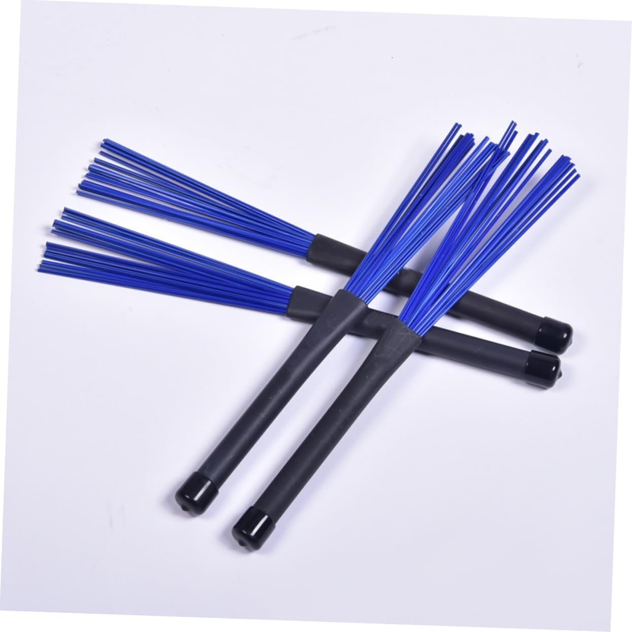 2pcs Nylon Brush for Percussion Instruments Lightweight and Portable Drum Accessories Sound Effects for Musicians Compatible Various