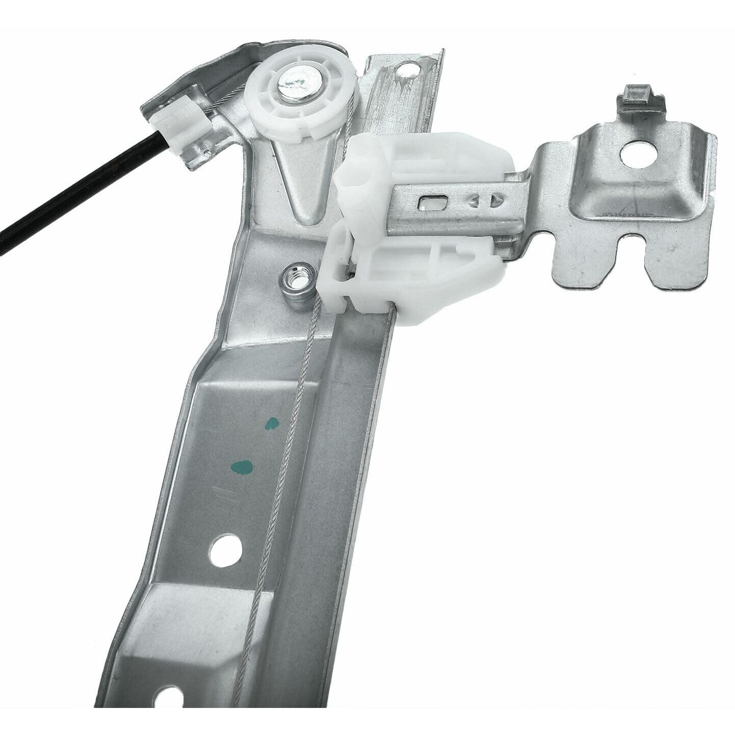 Power Car Window Regulator w/Motor Front Right Plastic 6Pin Plug for Infiniti for QX56 2004-2010,for Nissan for Armada 2005-2015 for Pathfinder Armada 2004 1pc Bolt on-Attachment Type