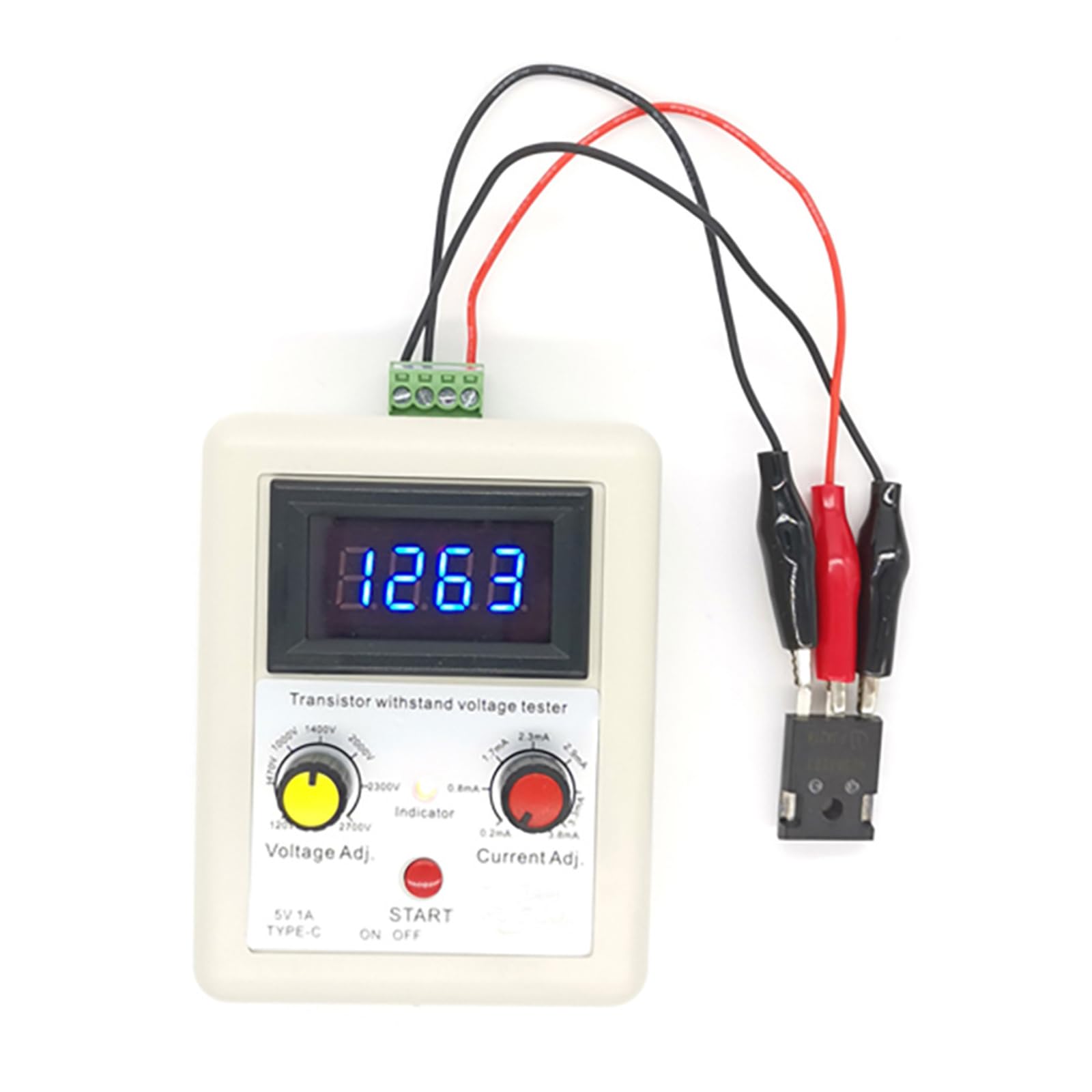 IGBT Spannungstransistoren Tester Dioden MOS Triode LED Spannungen Fähigkeit MOVWiderstand Spannungen Tester Transistoren Tester Kit