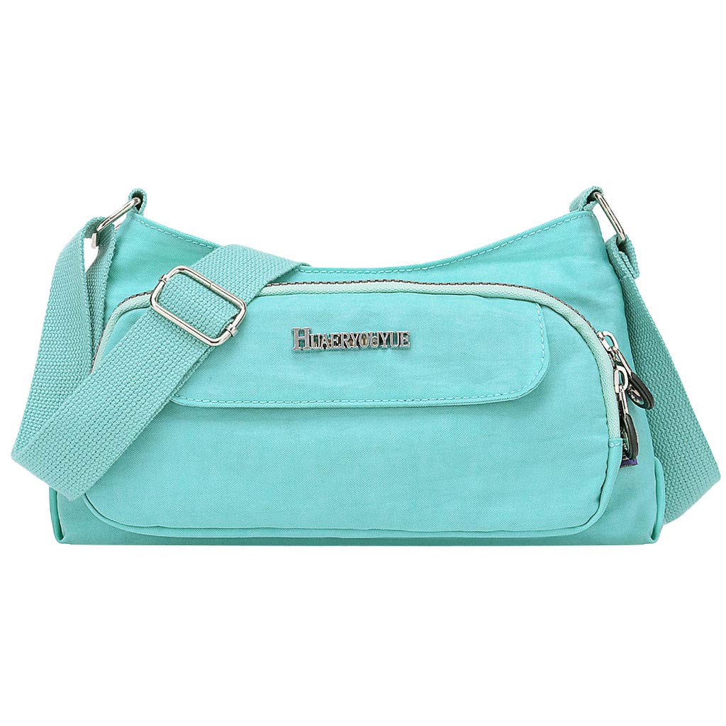 IQYUBorsa Borsa Women's Bag with Mobile Phone and Purse, Black Bag Strap, Mobile Phone Case for Hanging, Small Bag for Mobile Phone, Body Toner, Transparent