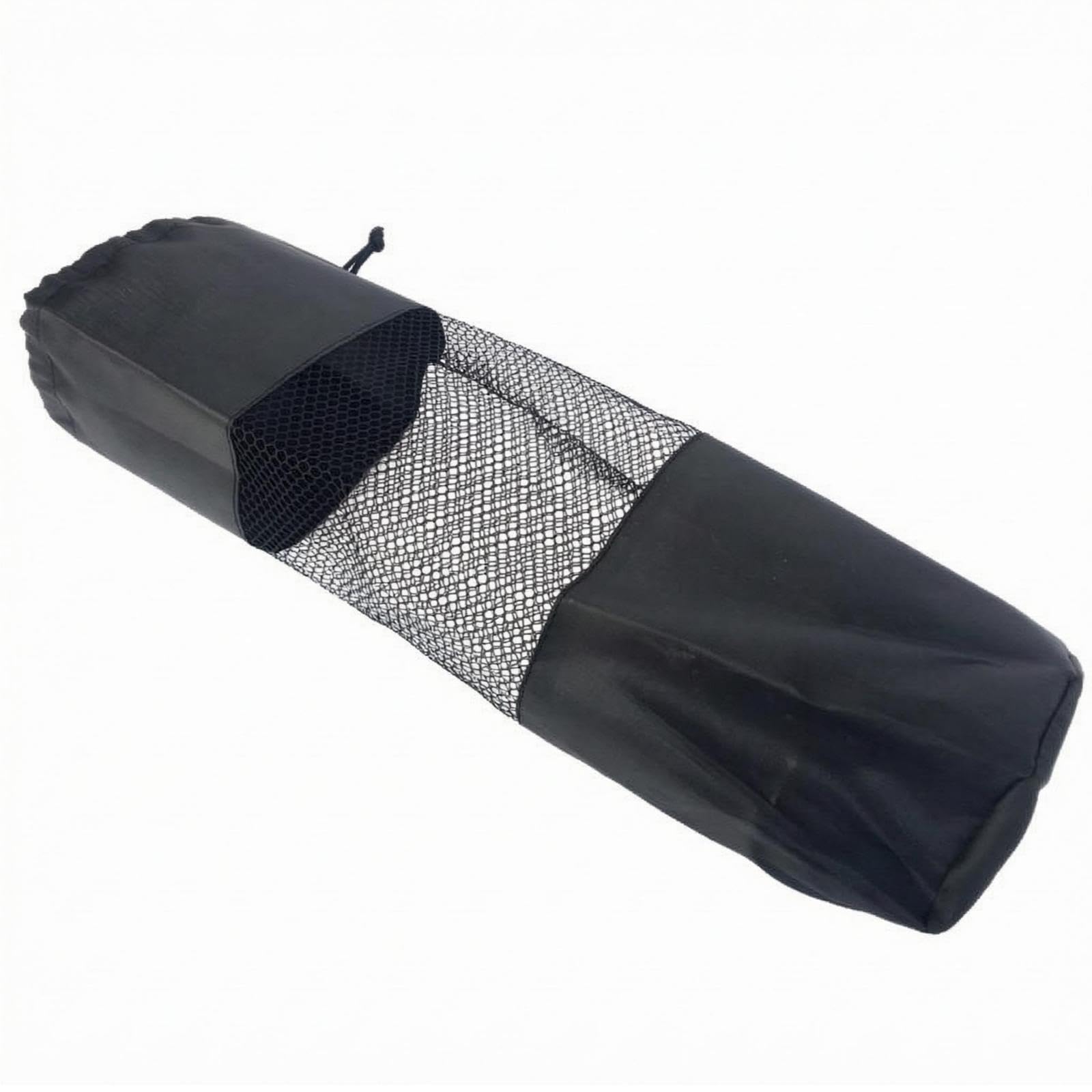 TRENDYNEST Draw String Mesh Bag Heavy Duty Exercise Equipment Bag Cylindrical Mesh Sports Sack for Stretch, Gym-picture-25