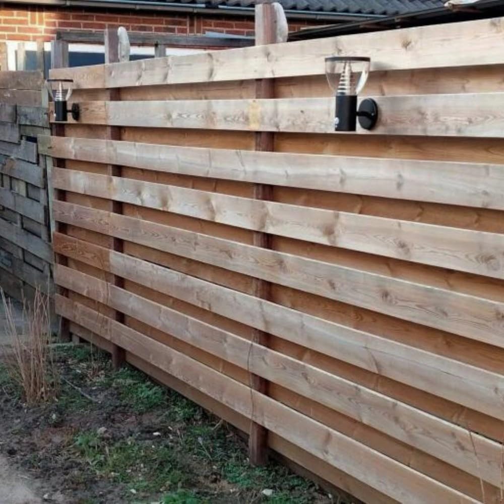 RexTech Solar Wandleuchte Spiez, 600 Lumen, Edelstahl, 2700K | Bewegungs- und Dämmerungssensor, mehrere Leuchtmodi, kabellose Montage an Fassade oder Gartenhaus