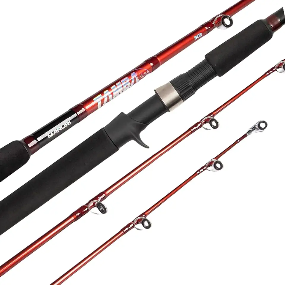 MARURI, VARA PARA CARRETILHA MARURI TAMBA C-602XH 6'0" (1,83M) - 40-80LB - PESCA PESADA