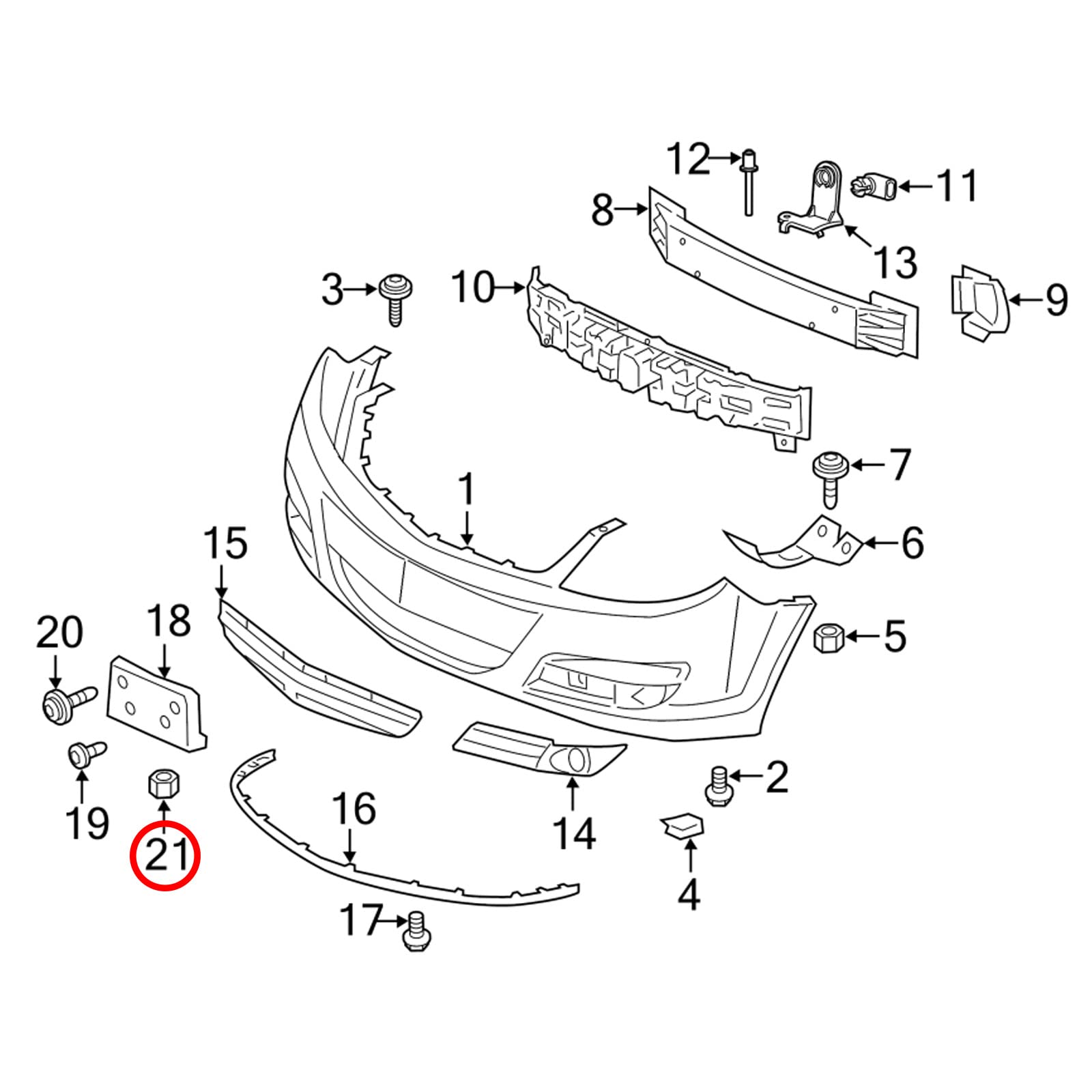 Amazon.com: OAUTOO 50pcs Nylon License Plate Nut for GM 3907444  