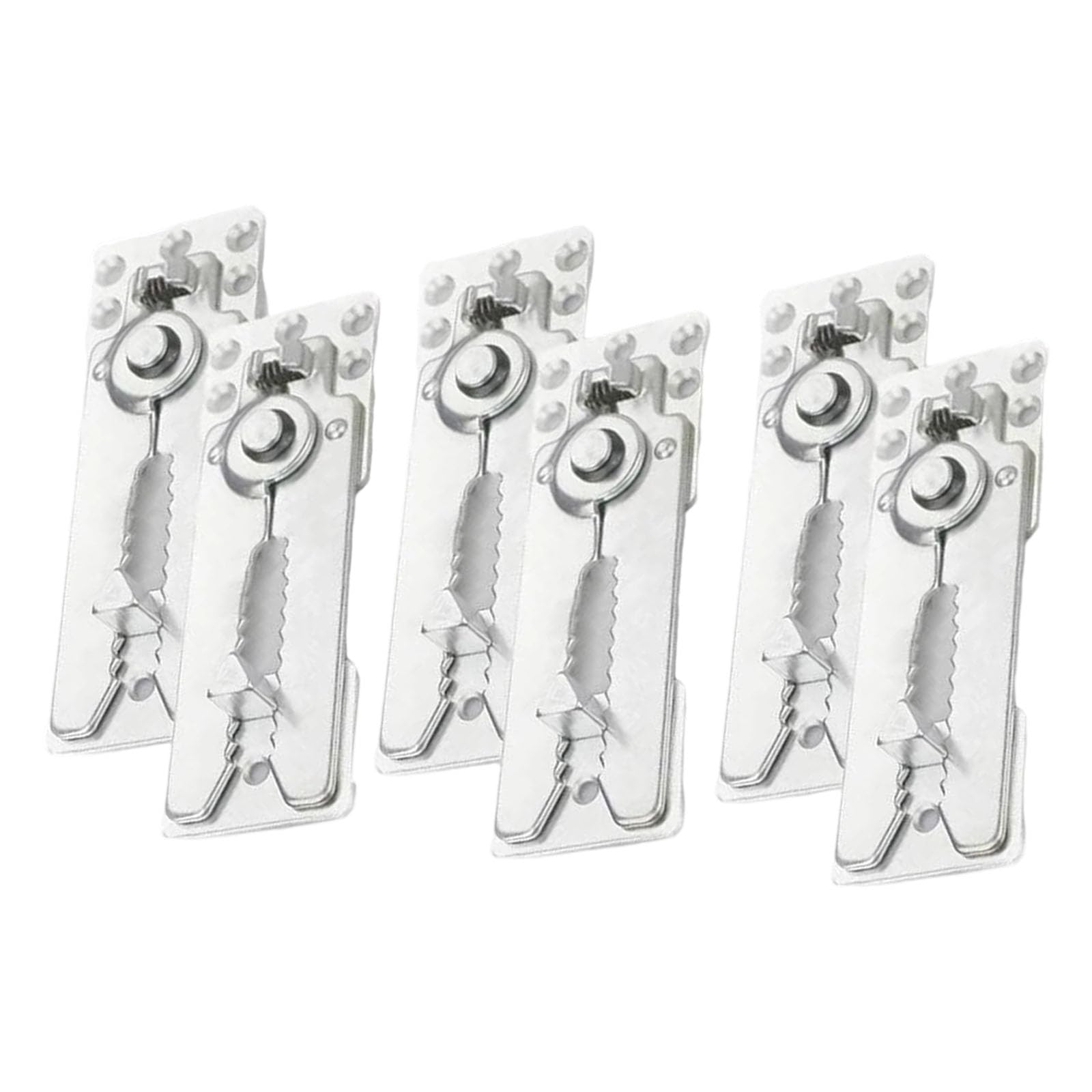 Buxuaaaa 6Pcs Metal Sofa Stabilizing Brackets, Anti-Slip Hardware for Sectional Couch Assembly Sectional Couch Connectors