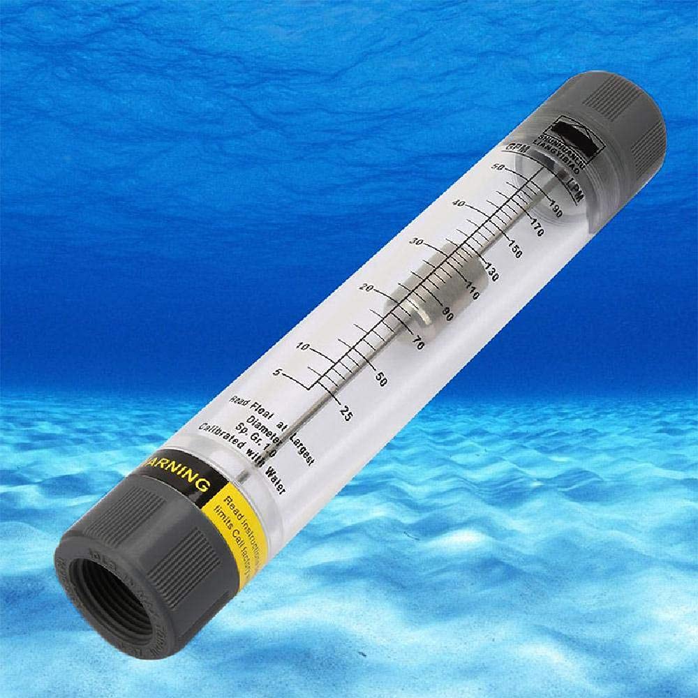 25-190 LPM Tipo de tubo cilíndrico Caudalímetro líquido del cuerpo LZM-25G Tipo del panel Medición precisa Medidor de flujo grande para dominio industrial del agua