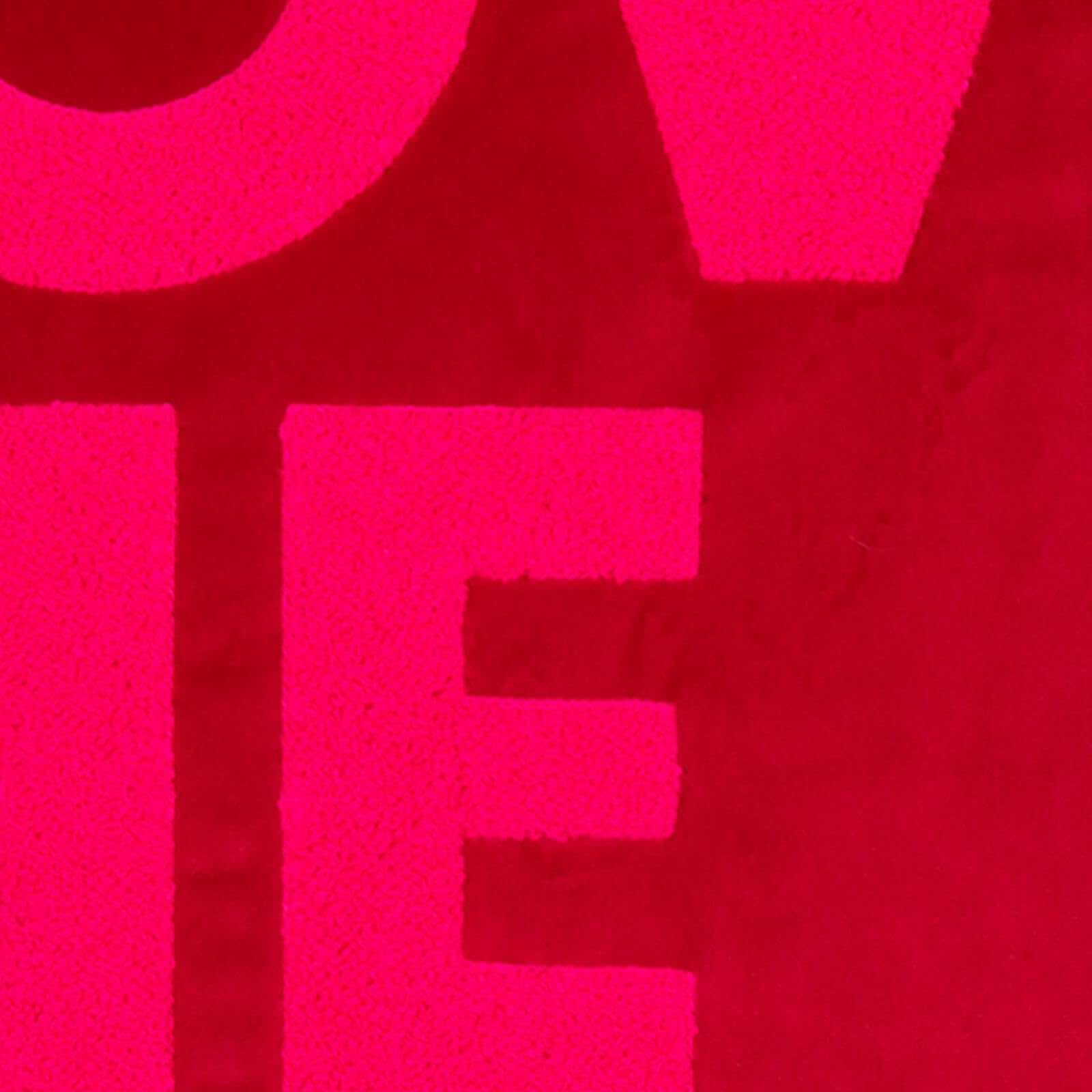 PAD Letters Love ME, pink-red, 45 x 45 cm