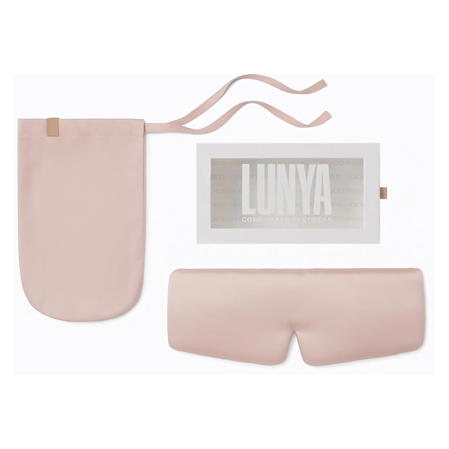 Lunya Mens Washable Silk Sleep Mask