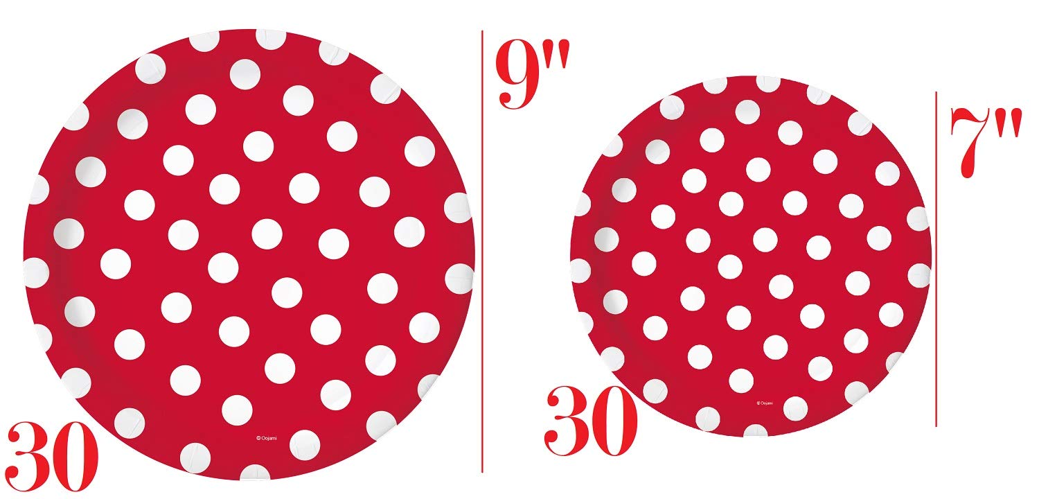 PHUNAT Service De Table De Fête Pour 30 Invités - Assiettes, Serviettes