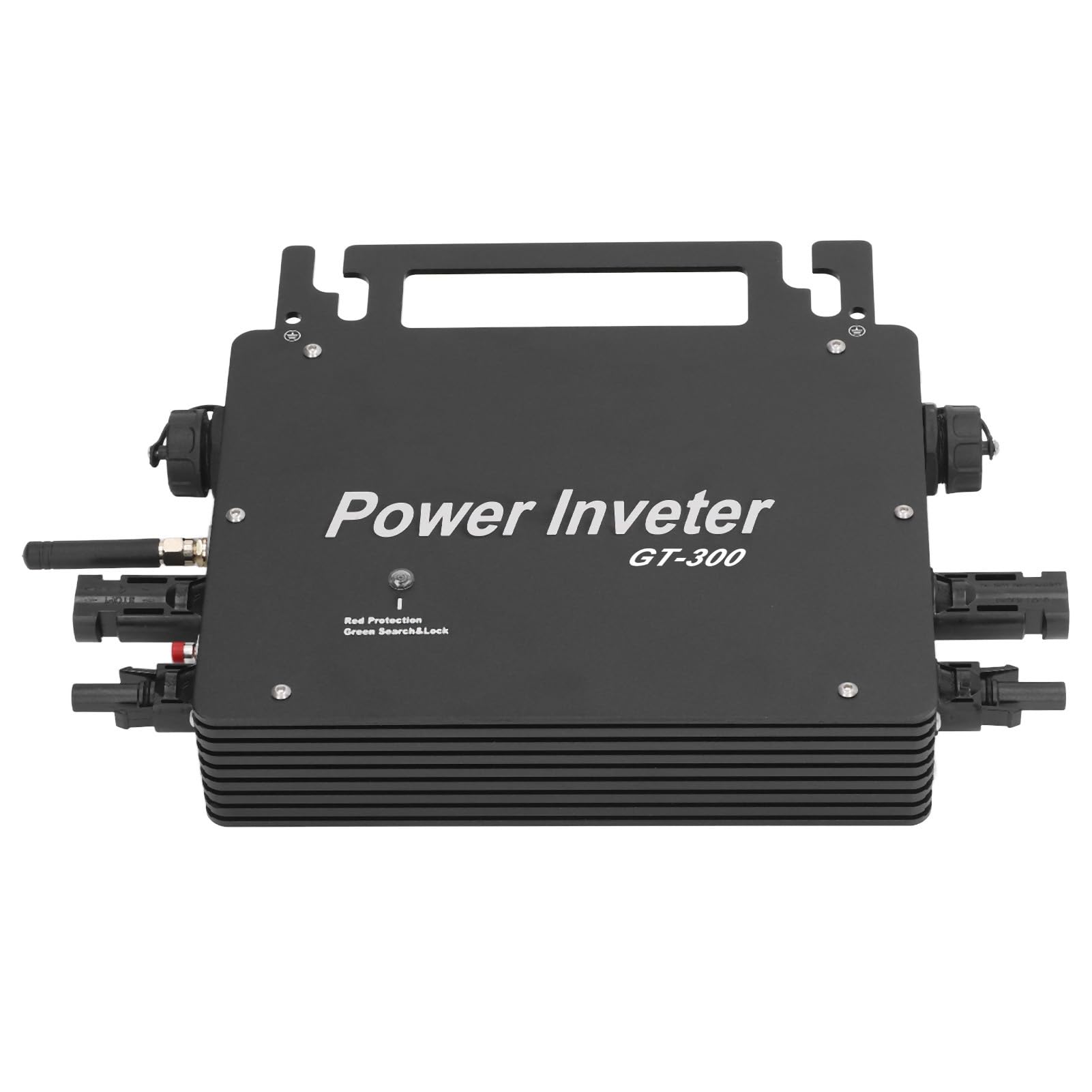 Fafeicy Micro Inverter Solare 300W, Convertitore di Corrente DC in AC con Monitoraggio WiFi e Doppia Uscita per Manutenzione Facile
