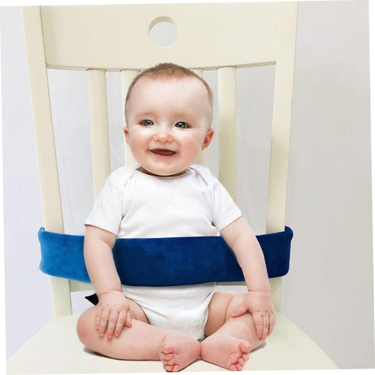 CATIEBYE Adjustable High Chair Strap for Portable Safety Harness for High Chairs Shopping Carts Durable Comfortable Design for Boy Girl