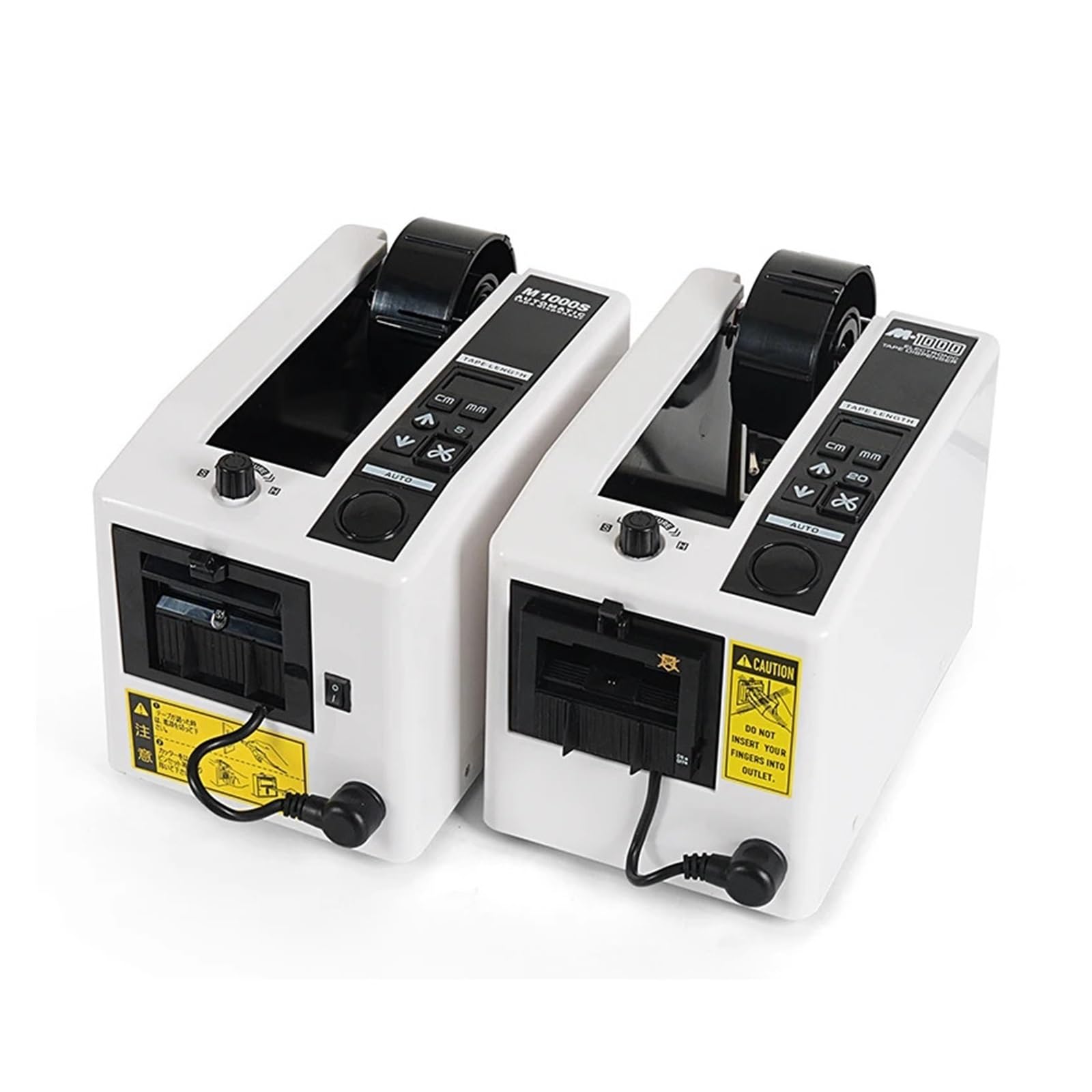 Dispensador de cinta adhesiva, Dispensador automático de cinta adhesiva, cortador eléctrico, alta temperatura M-1000 o M-1000S Para envíos y escuelas(M-1000)