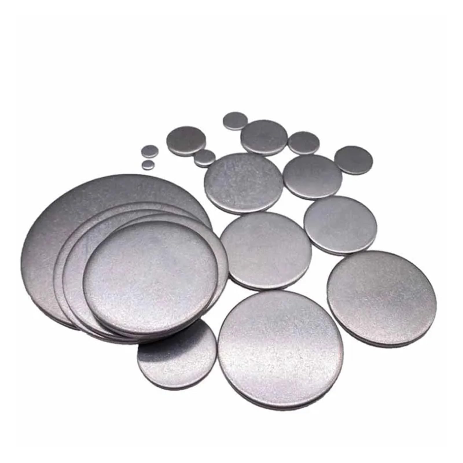Lamiera tonda piatta in acciaio inossidabile, Set di dischi in acciaio inossidabile spessore 1-4 mm diametro 6-80(2.5mm,80mm(1Pc))