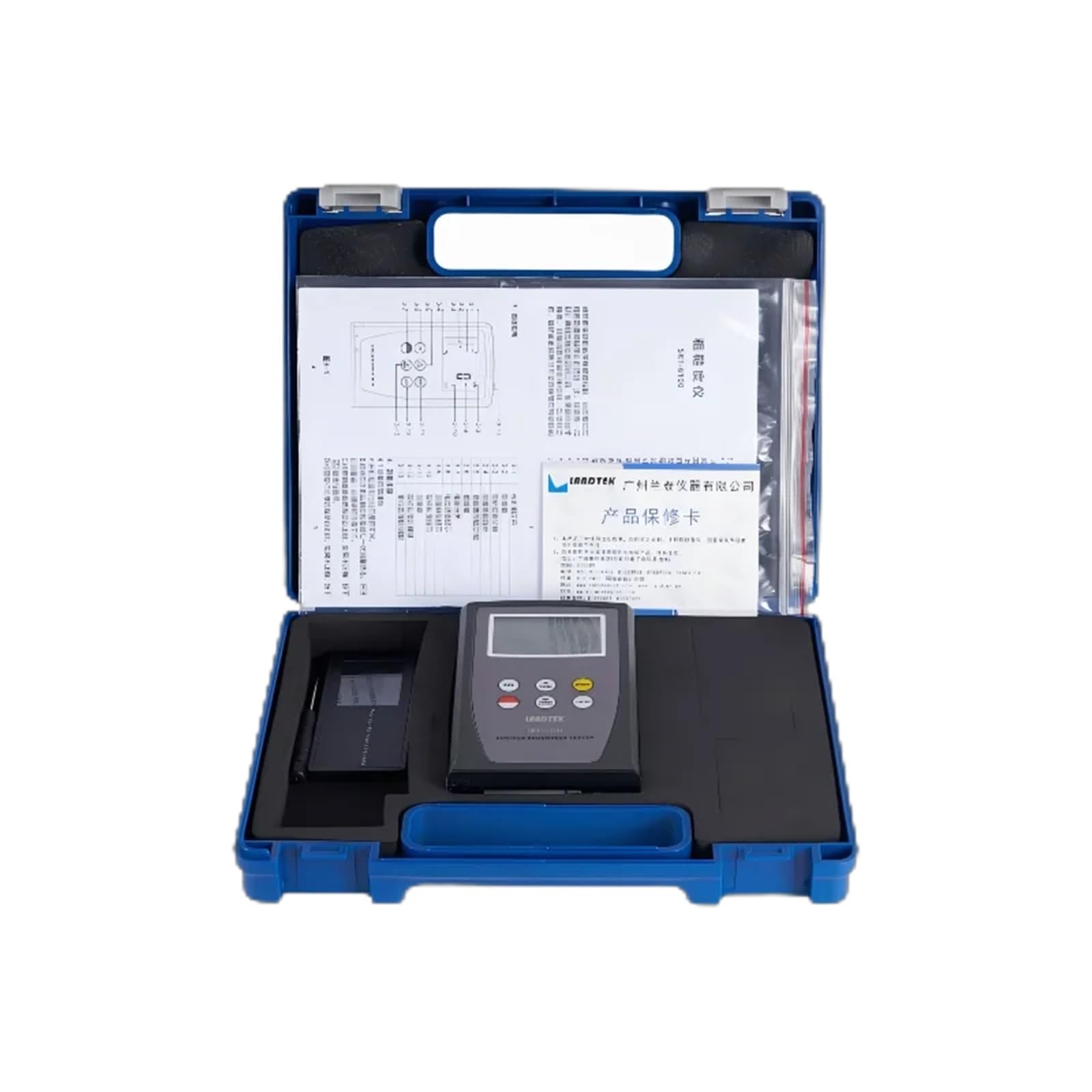 Medidores de rugosidad superficial, Modelo económico de alta precisión del probador rugosidad superficie Digital portátil 6100 con pantalla LCD Ra Rz