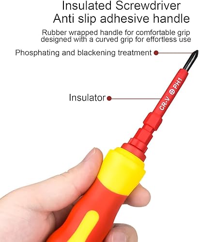 Miniatura 9 de Juego de brocas de destornillador, kit de brocas magnéticas 15 en 1, kit de brocas de precisión de alta resistencia, juego de herramientas de