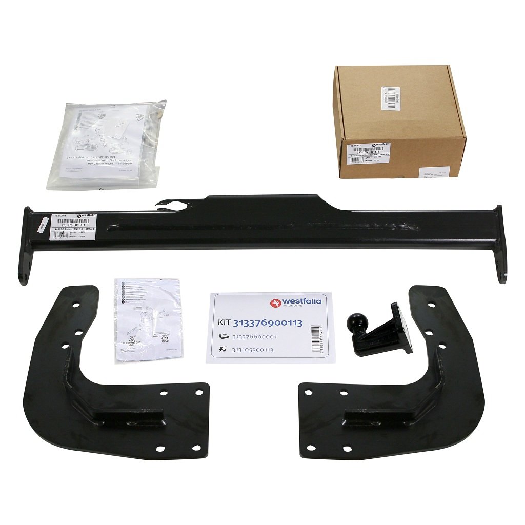 Wetsfaliak 313382900113 Giunto Per Rimorchio - Gancio Traino Con Kit Elettrico 13 Poli, Testa Sferica Asportabile - 3