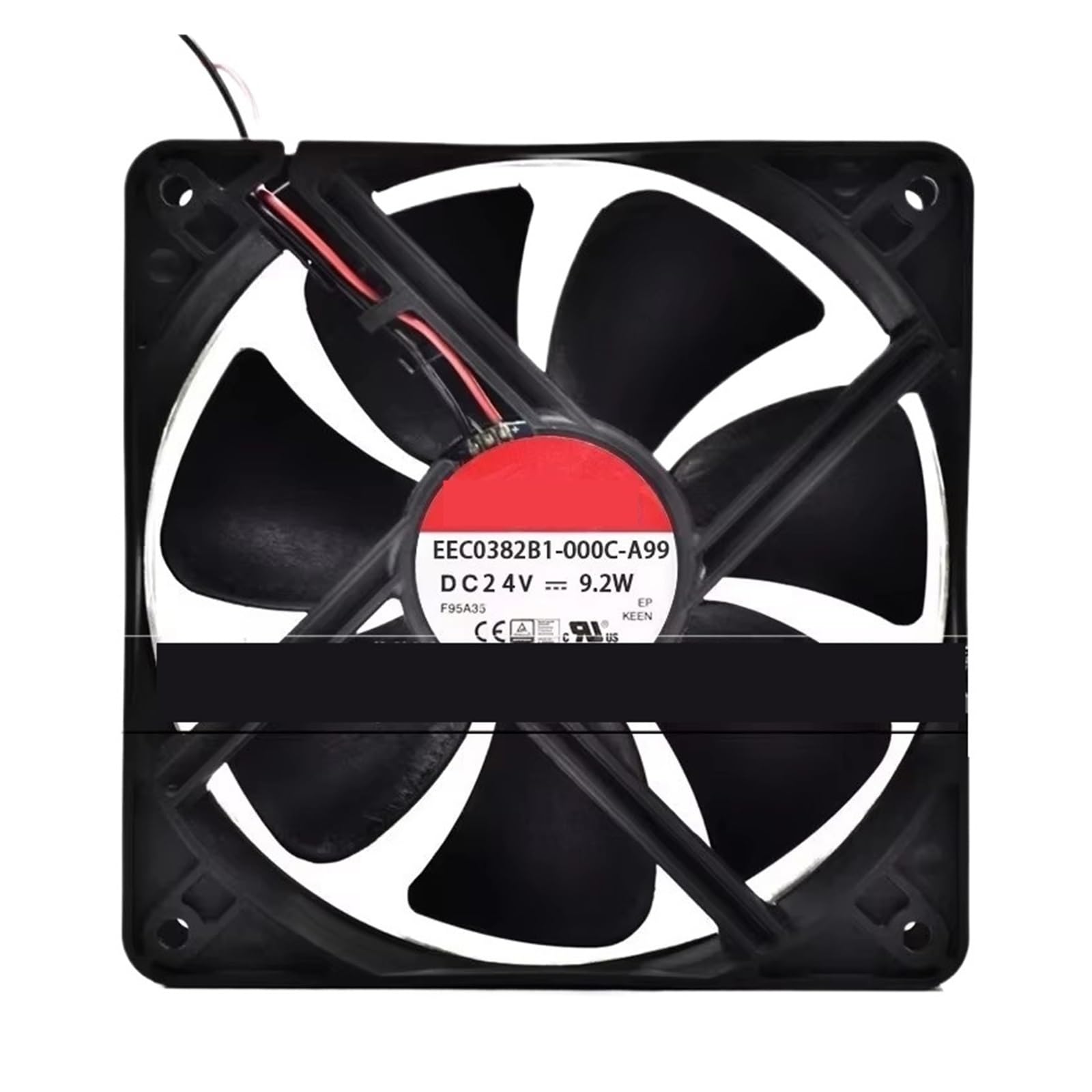 TPKMVGAP 120 * 120 * 38MM 24V 9.2W EEC0382B1-000C-A99/G99 cooling fan(2-wire A1)