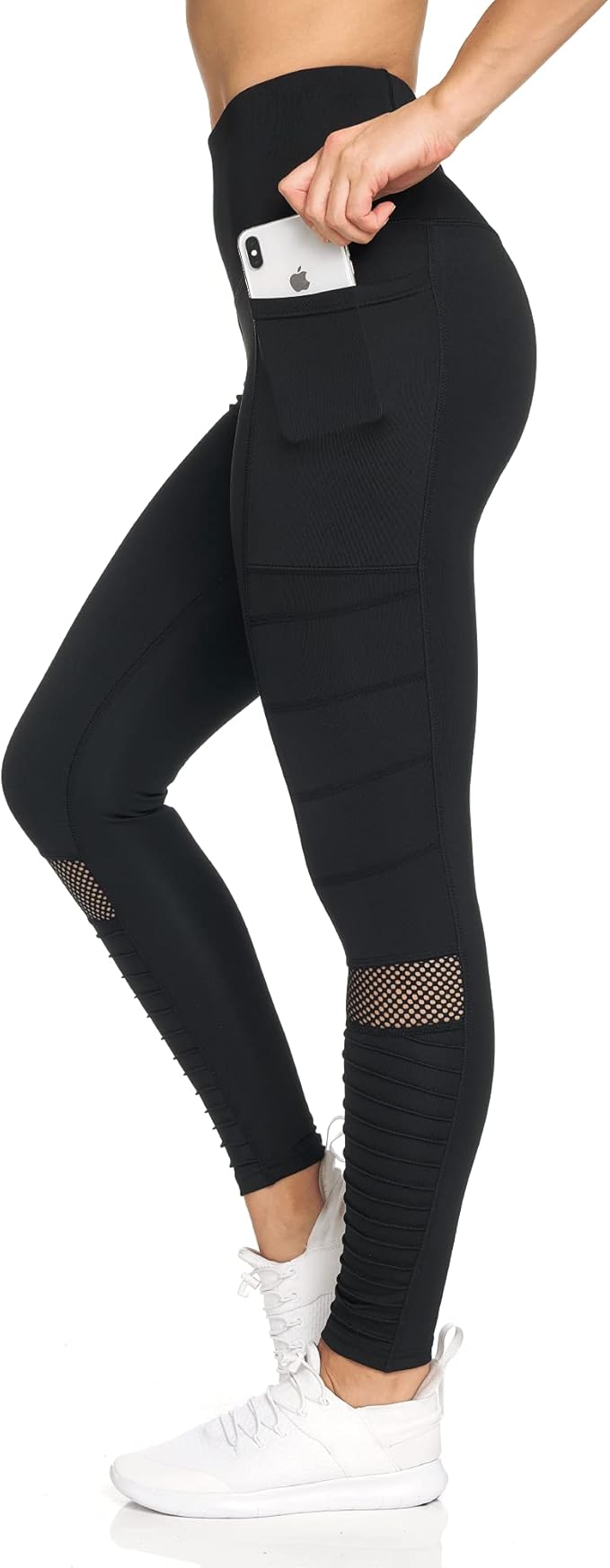 mesh exercise leggings