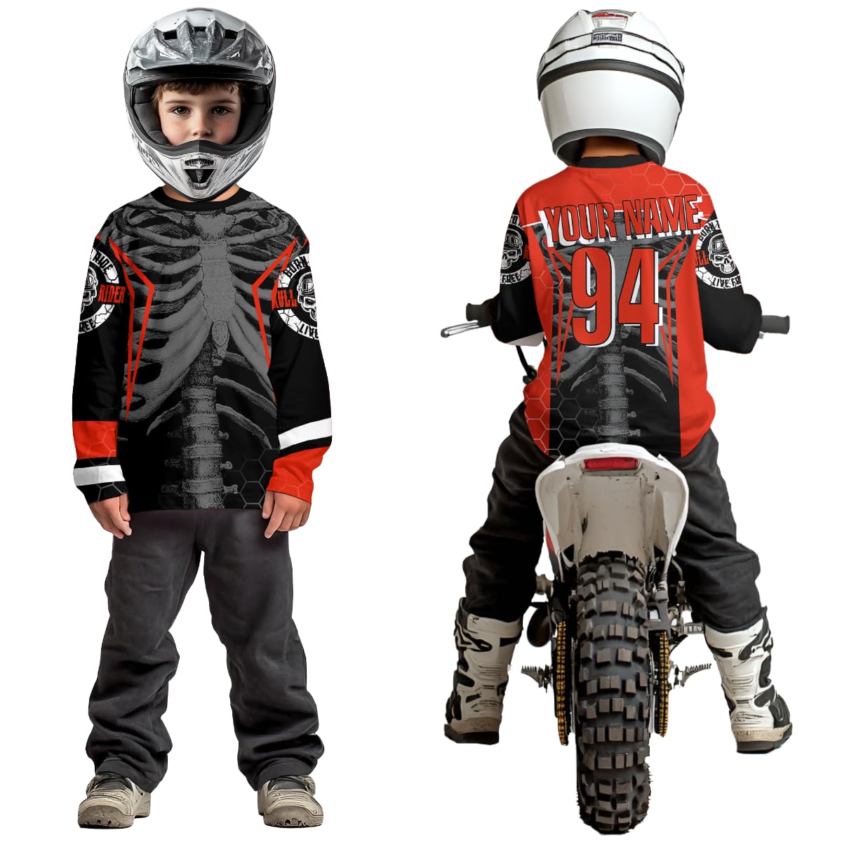 O'NEAL Element Mahalo Jersey Lush, Black LG