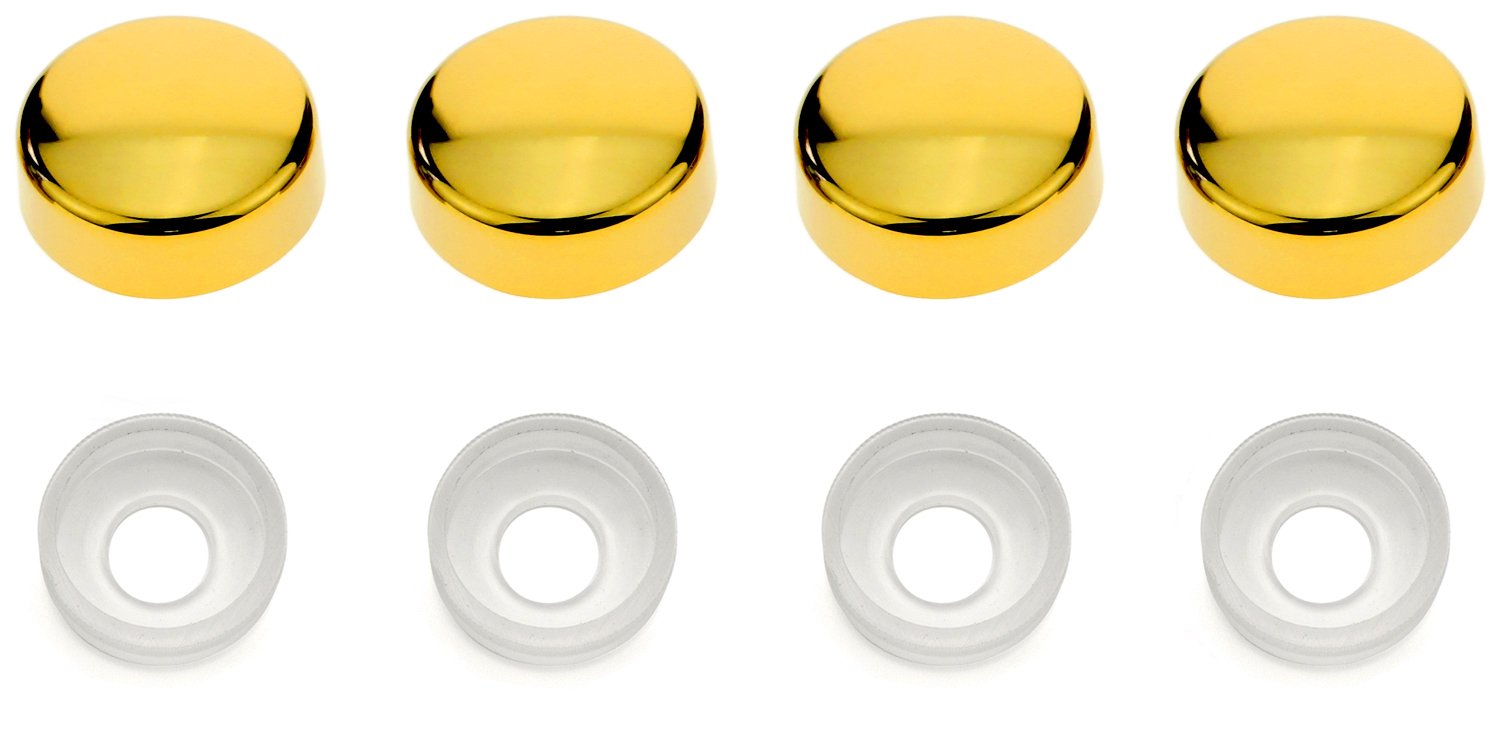 Screw Covers Caps Gold