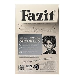 Fazit Makeup Patches - Silver Speckles - Glow Up Make-Up Patches - Cute Glitter Makeup Accessories for Women - Cosmetic Glitter for Face